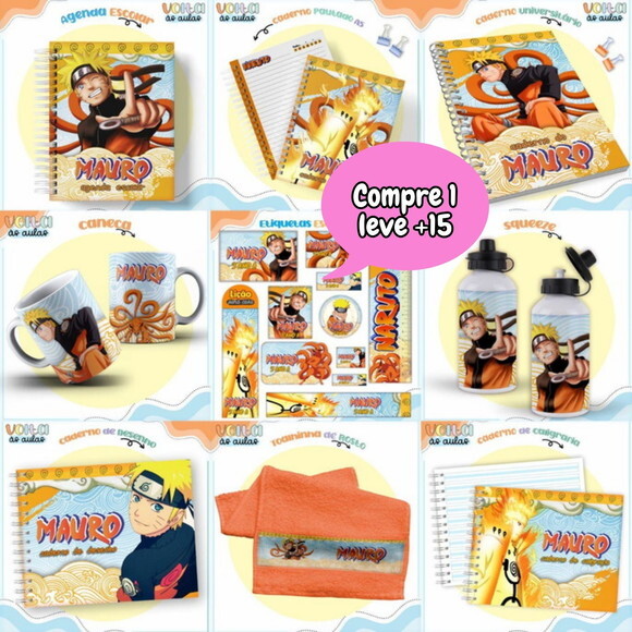 Arquivo Digital Volta às Aulas Naruto 2024 #3663