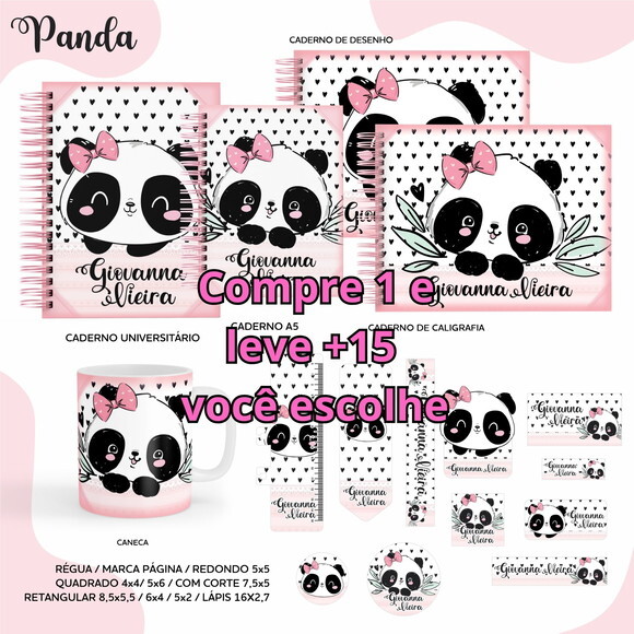 Arquivo Digital Volta Ás Aulas Panda #5493