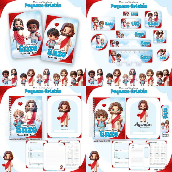 Arquivo Digital Volta Ás Aulas Pequeno Cristão #1378