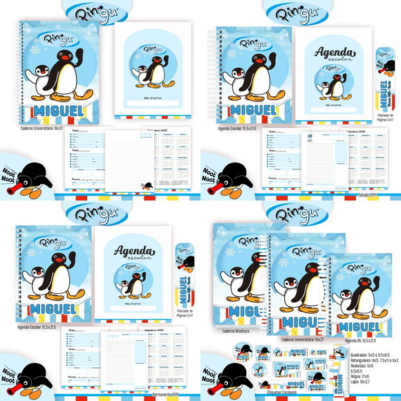 Arquivo Digital Volta Ás Aulas Pinguim #4598