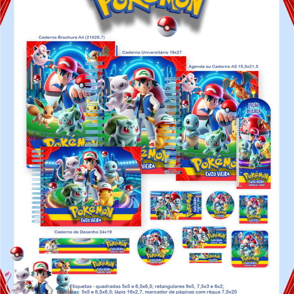 Arquivo Digital Volta Ás Aulas Pokémon 2026 #7253