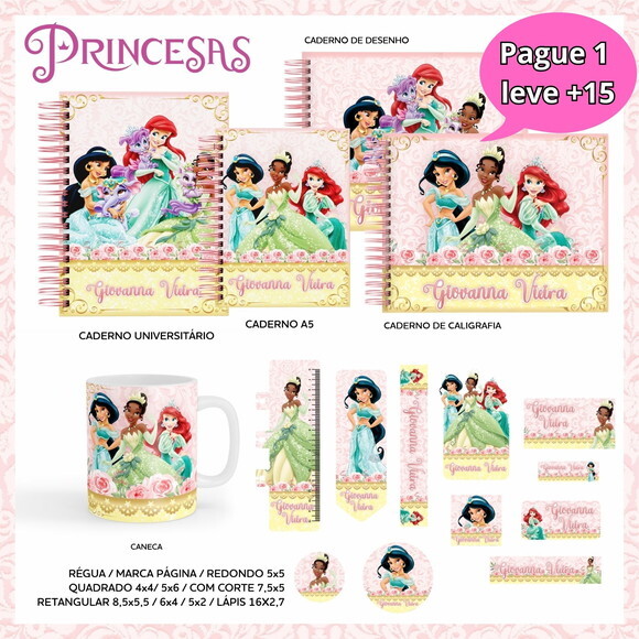 Arquivo Digital Volta Ás Aulas Princesas #3472