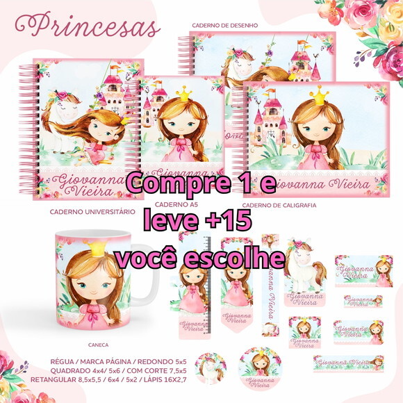 Arquivo Digital Volta Ás Aulas Princesas #5532