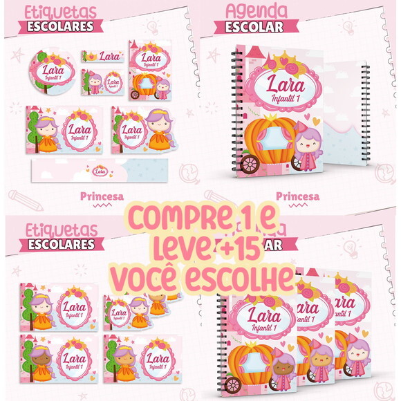 Arquivo Digital Volta Ás Aulas Princesas #7620