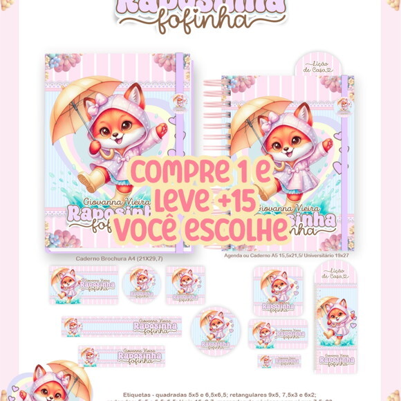 Arquivo Digital Volta as Aulas Raposinha 2026 #7428