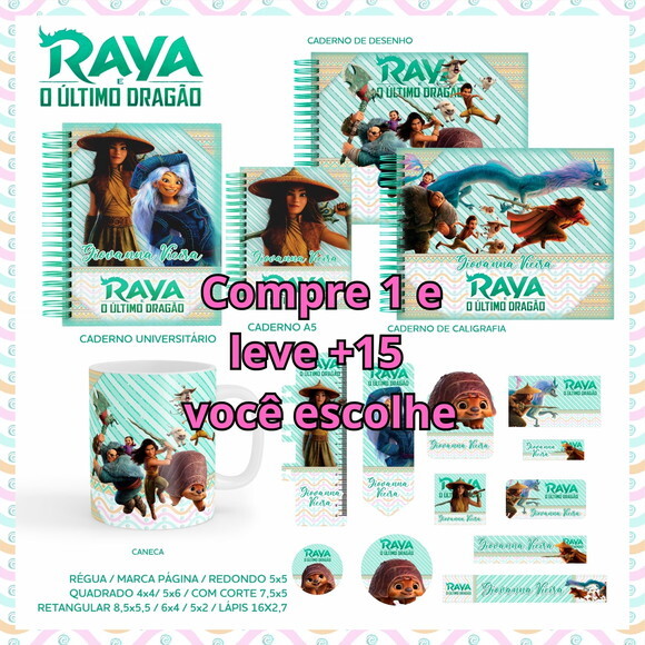 Arquivo Digital Volta Ás Aulas Raya e o Último Dragão #5529