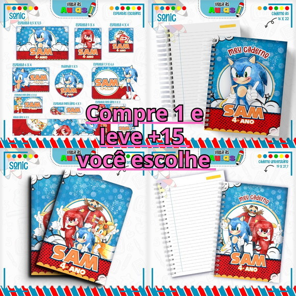 Arquivo Digital Volta Ás Aulas Sonic #1960