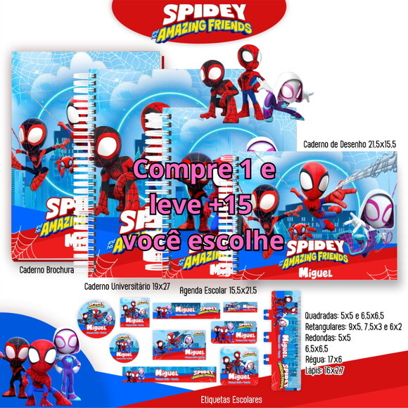 Arquivo Digital Volta Ás Aulas Spidey e Seus Amigos #5434