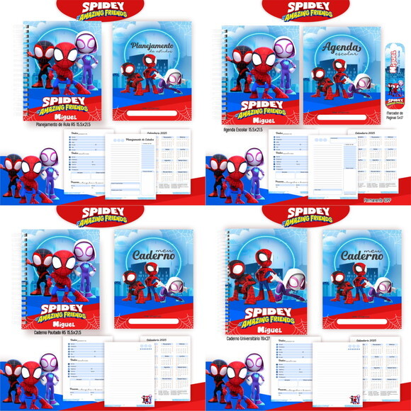 Arquivo Digital Volta Ás Aulas Spidey e Seus Amigos #5434