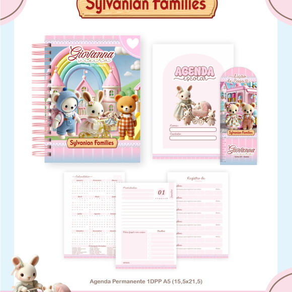 Arquivo Digital Volta Ás Aulas Sylvanian Families 2026 #7339
