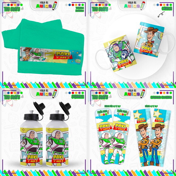 Arquivo Digital Volta Ás Aulas Toy Story #1966