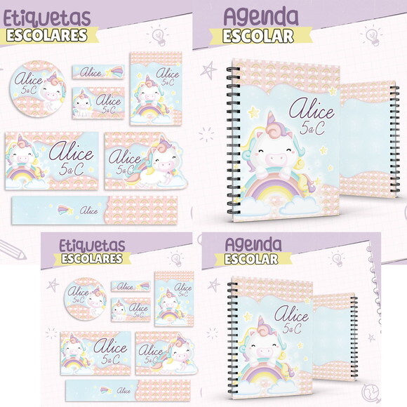 Arquivo Digital Volta Ás Aulas Unicórnio #7623