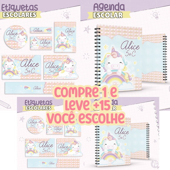 Arquivo Digital Volta Ás Aulas Unicórnio #7623
