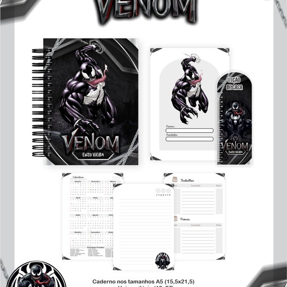 Arquivo Digital Volta as Aulas Venom 2026 #7432