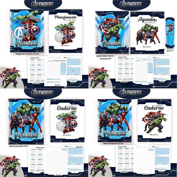Arquivo Digital Volta Ás Aulas Vingadores #5432