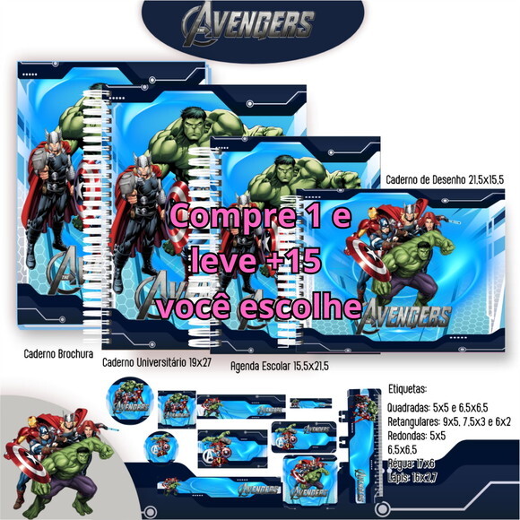 Arquivo Digital Volta Ás Aulas Vingadores #5432