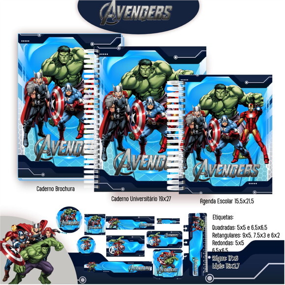 Arquivo Digital Volta Ás Aulas Vingadores #5432
