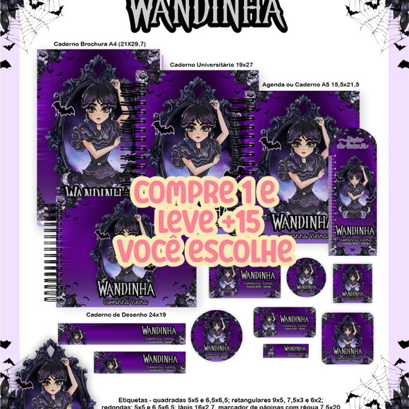 Arquivo Digital Volta Ás Aulas Wandinha 2026 #7246