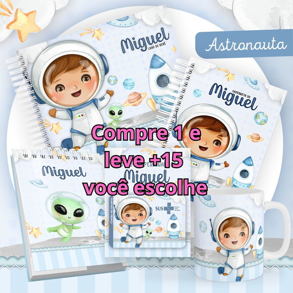 Arquivo Livro do Bebê e Caderneta Astronauta #1498