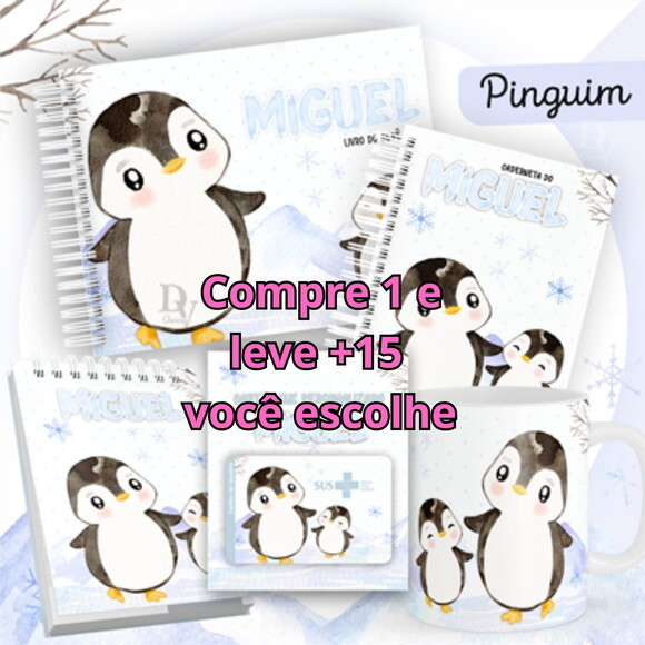Arquivo Livro do Bebê e Caderneta Pinguim #1461