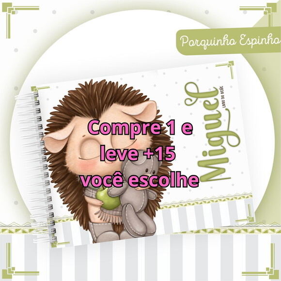 Arquivo Livro do Bebê Porco Espinho #1458