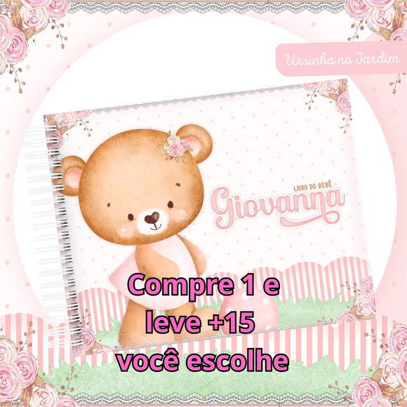 Arquivo Livro do Bebê Ursinha no Jardim #1445