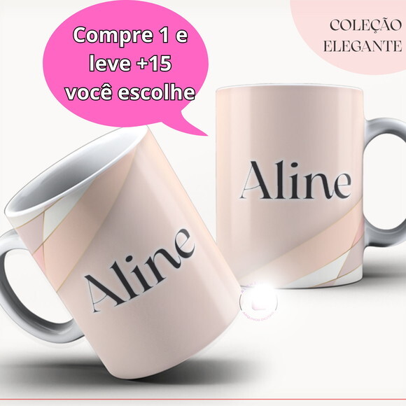 Arte Digital Sublimação Caneca Rosa #4148