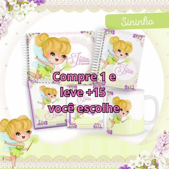 Caderneta de Vacinação Sininho-arquivo Digital #1007