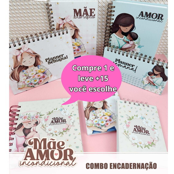 Encadernação Dia das Mães 2024 - Arquivo Digital #3974