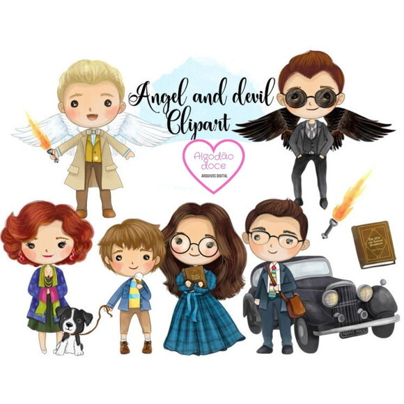 Kit Digital Angel And Devil #214