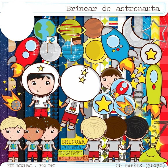 Kit Digital Astronauta #1153
