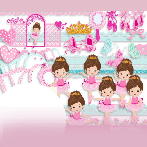 Kit Digital Bailarina #7668