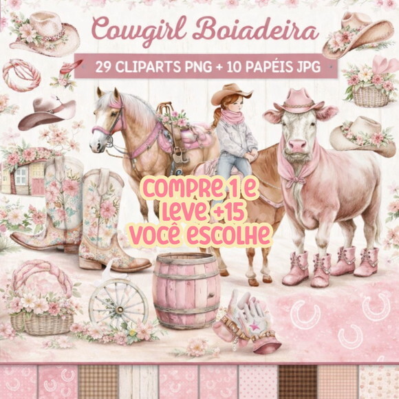 Kit Digital Boiadeira #5816