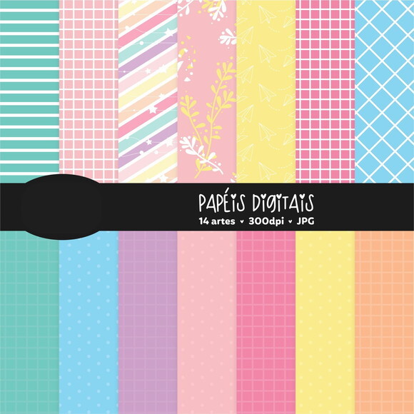 Kit Digital Candy Lettering #2624