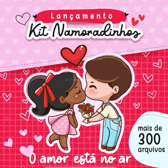 Kit Digital Dia dos Namorados #793