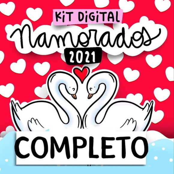 Kit Digital Dia dos Namorados #799