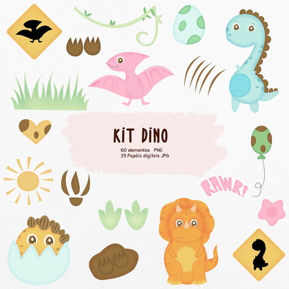 Kit Digital Dino #2643