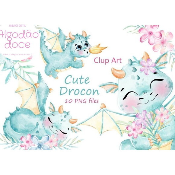 Kit Digital Dragão #638