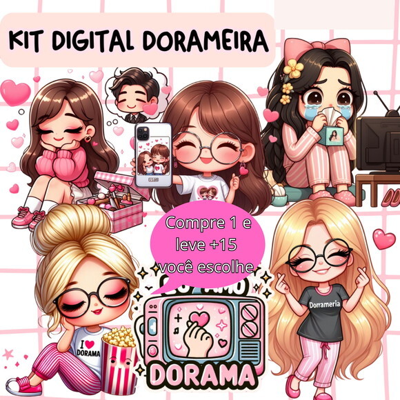 Kit Digital Dorameira #4564