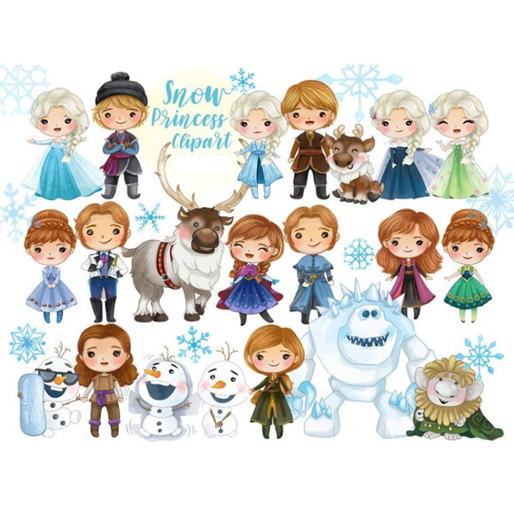 Kit Digital Frozen #396