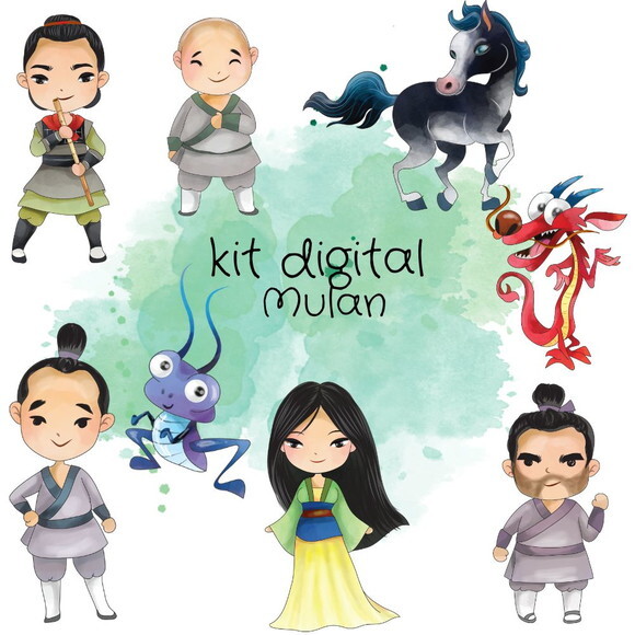 Kit Digital Mulan #391