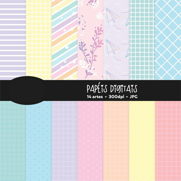 Kit Digital Pack Candy Lettering #2622