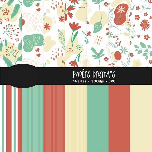 Kit Digital Pack Candy Lettering #2623