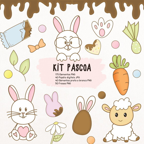 Kit Digital Páscoa #2630