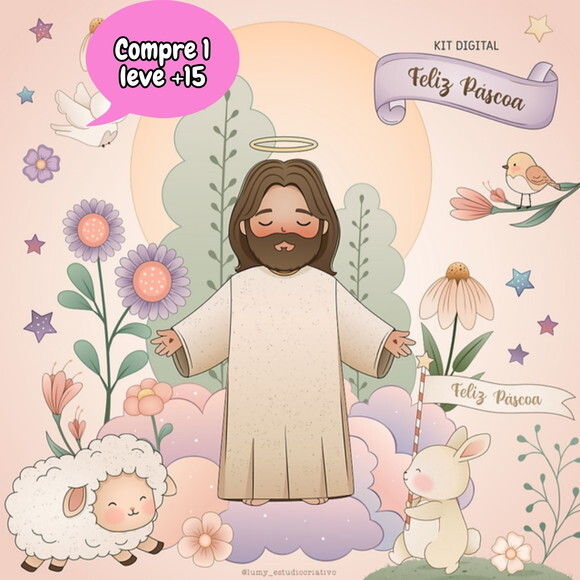 Kit Digital Pascoa #3681