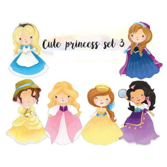 Kit Digital Princesas #368