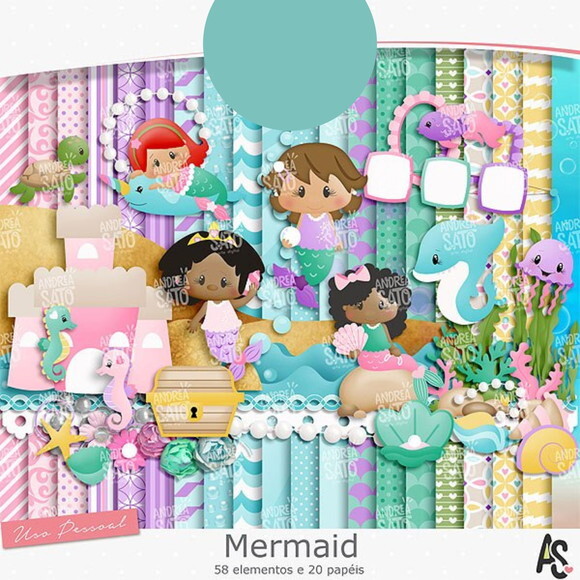 Kit Digital Sereia #6806