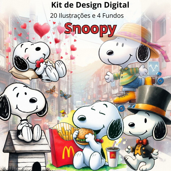 Kit Digital Snoopy #4765