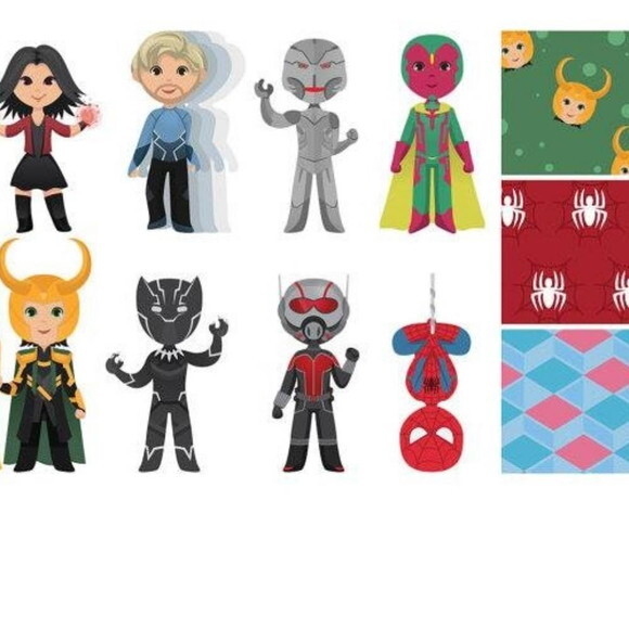 Kit Digital Vingadores #694