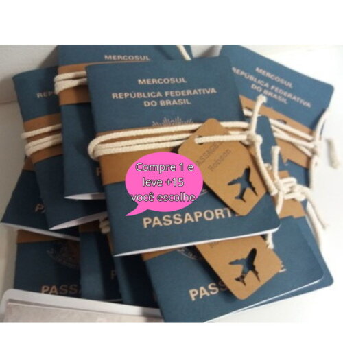 Arquivo Corte Convite Passaporte #5339